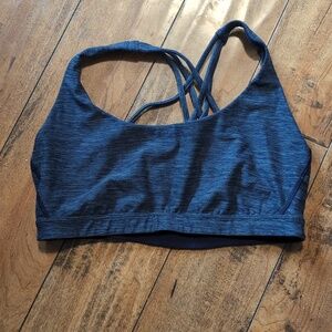 ✨5 For $50 Victoria's Secret Blue Strappy Sports Bra Size L